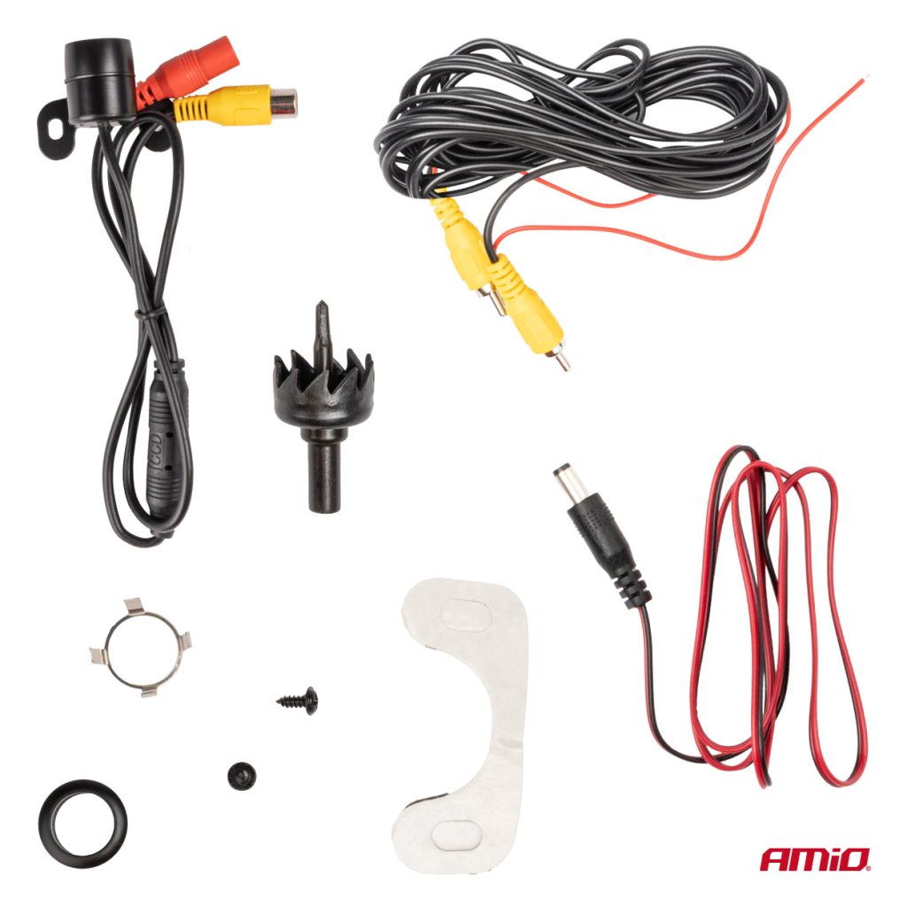 Εικόνα 3 από 8 — Amio – ΚΑΜΕΡΑ ΟΠΙΣΘΟΠΟΡΕΙΑΣ 12V LED ΜΕ NYΧΤΕΡΙΝΗ ΛΗΨΗ ΚΑΙ ΜΕΤΑΛΛΙΚΗ ΒΑΣΗ ΣΤΗΡΙΞΗΣ HD-320 LED – 1 TEM. (03533/AM)