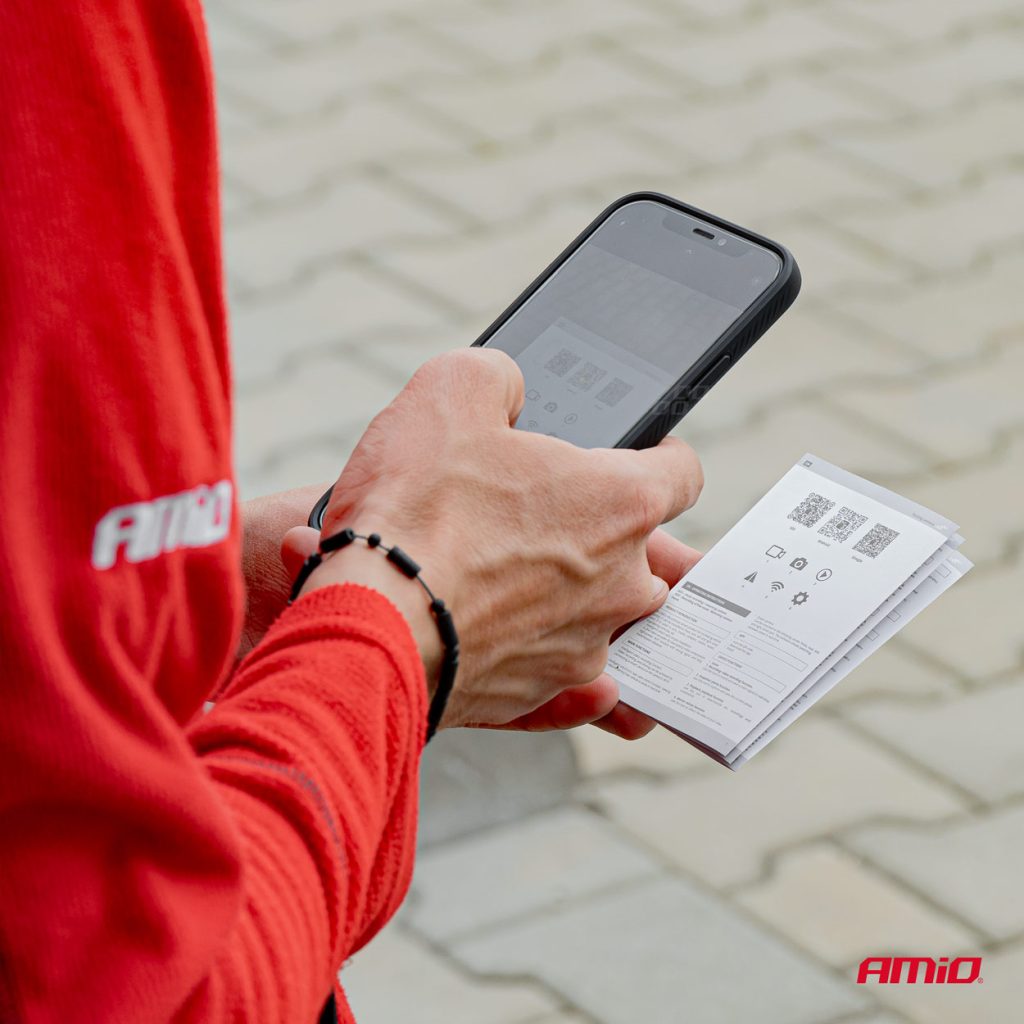 Εικόνα 5 από 8 — Amio – ΚΑΜΕΡΑ ΟΠΙΣΘΟΠΟΡΕΙΑΣ 12V ΑΣΥΡΜΑΤΗ (WIFI) ΜΕ ΔΥΝΑΤΟΤΗΤΑ ΣΥΝΔΕΣΗΣ ΣΕ SMARTPHONE (IOS/ANDROID) HD-410 – 1 TEM. (03539/AM)