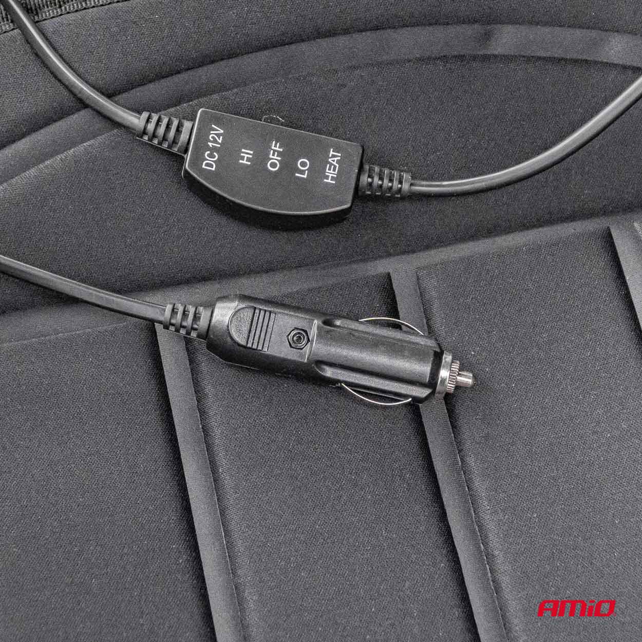 Εικόνα 3 από 9 — Amio – ΠΛΑΤΟΚΑΘΙΣΜΑ ΘΕΡΜΑΙΝΟΜΕΝΟ 12V 98x50cm ΑΦΡΩΔΕΣ ΥΛΙΚΟ ΚΑΙ ΥΦΑΣΜΑ ΜΑΥΡΟ – 1 ΤΕΜ. (03624/AM)