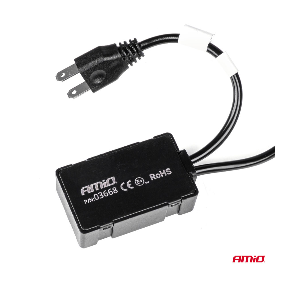 Εικόνα 5 από 7 — Amio – ΛΑΜΠΕΣ H7 PL-LENS SERIES 9>36V 60W 5.000K 3.800lm LED 2×4575 SMD CAN-BUS ΜΕ ΠΡΟΤΖΕΚΤΟΡΑ – 2 Τεμ. (03668/AM)