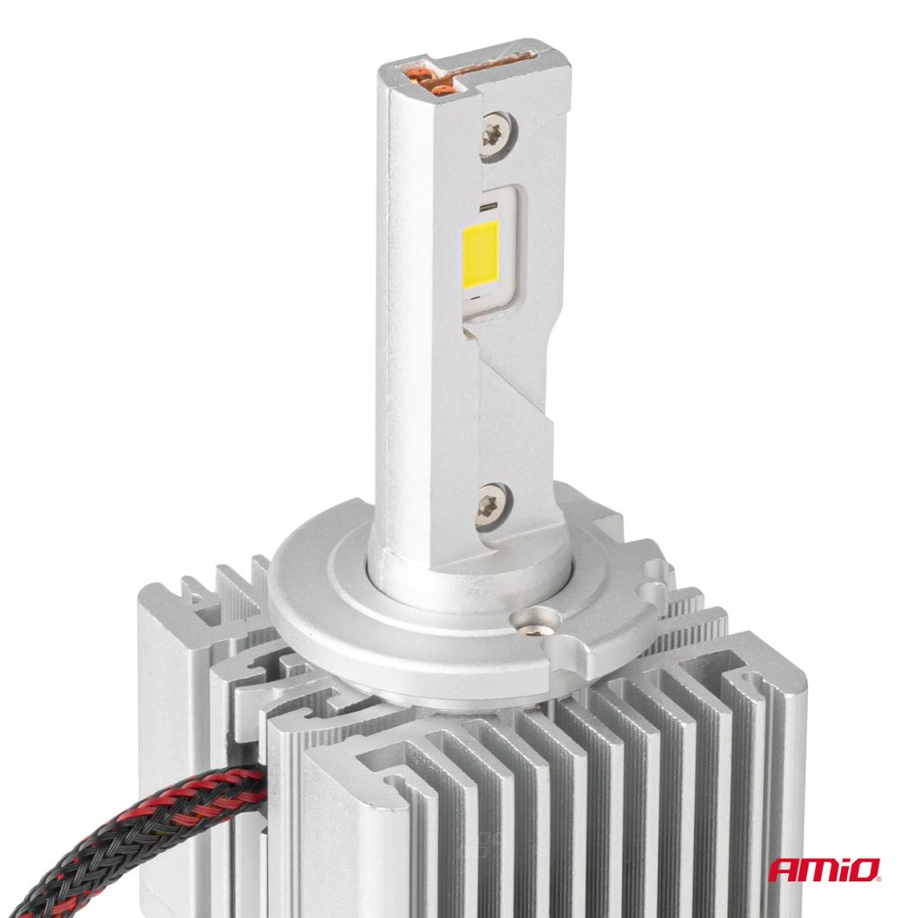 Εικόνα 2 από 9 — Amio – ΛΑΜΠΕΣ LED D3S/D5R/D8S 12/24V 6000K 9.000lm 50W X ALL IN ONE SERIES CAN-BUS (ΜΕ ΑΝΕΜΙΣΤΗΡΑΚΙ) – 2 ΤΕΜ. (03669/AM)