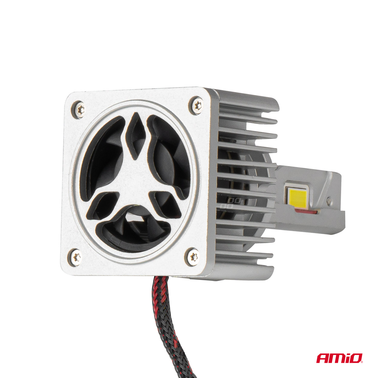 Εικόνα 5 από 9 — Amio – ΛΑΜΠΕΣ LED D3S/D5R/D8S 12/24V 6000K 9.000lm 50W X ALL IN ONE SERIES CAN-BUS (ΜΕ ΑΝΕΜΙΣΤΗΡΑΚΙ) – 2 ΤΕΜ. (03669/AM)