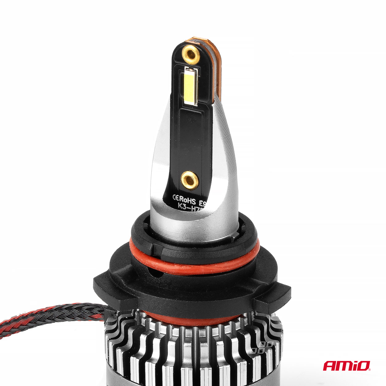 Εικόνα 3 από 5 — Amio – ΛΑΜΠΕΣ HB4 9006 9-16V 6.000K 5.400lm 60W K3 SERIES LED CAN-BUS ΜΕ ΨΥΚΤΡΑ – 2 ΤΕΜ. (03688/AM)