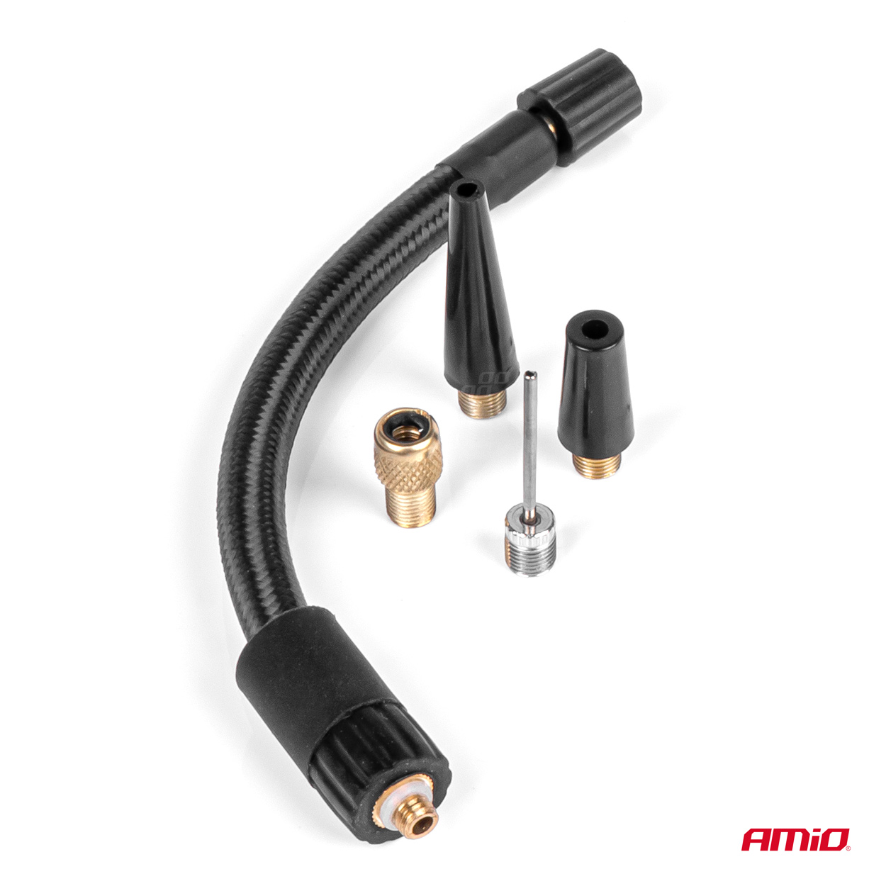 Εικόνα 7 από 11 — Amio – Επαναφορτιζόμενη τρόμπα/κομπρεσέρ ΑΕΡΑ 7,4V 10bar/150psi 40W ΦΟΡΤΙΣΗ ΜΕ USB / ΜΕ 5 ΑΝΤΑΠΤΟΡΕΣ ΚΑΙ ΨΗΦΙΑΚΗ ΕΝΔΕΙΞΗ – 1 Τεμ. (03690/AM)