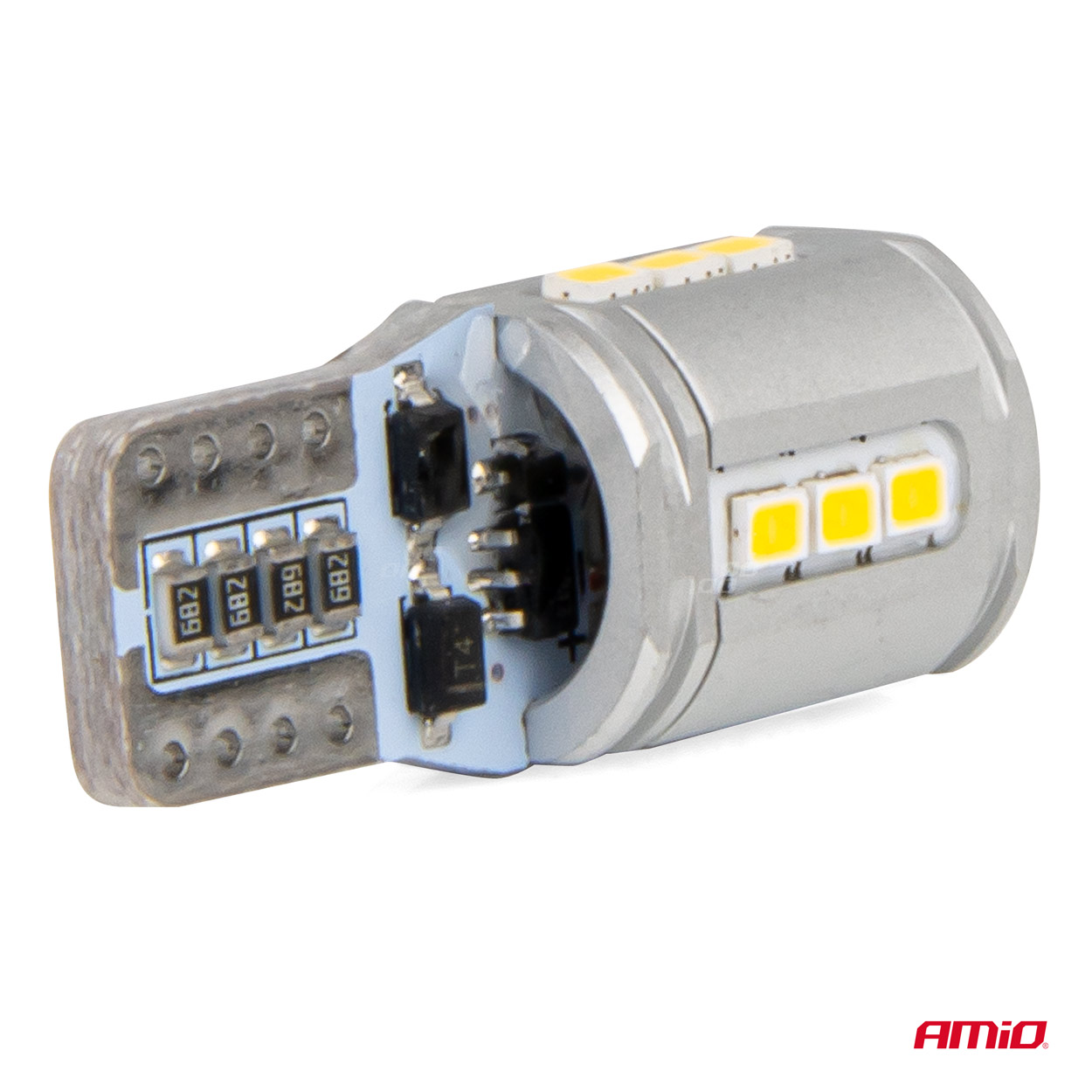 Εικόνα 4 από 5 — Amio – T10e W5W 12/24V 15×2016 SMD LED CAN-BUS ΛΕΥΚΟ 2ΤΕΜ. (03723/AM)