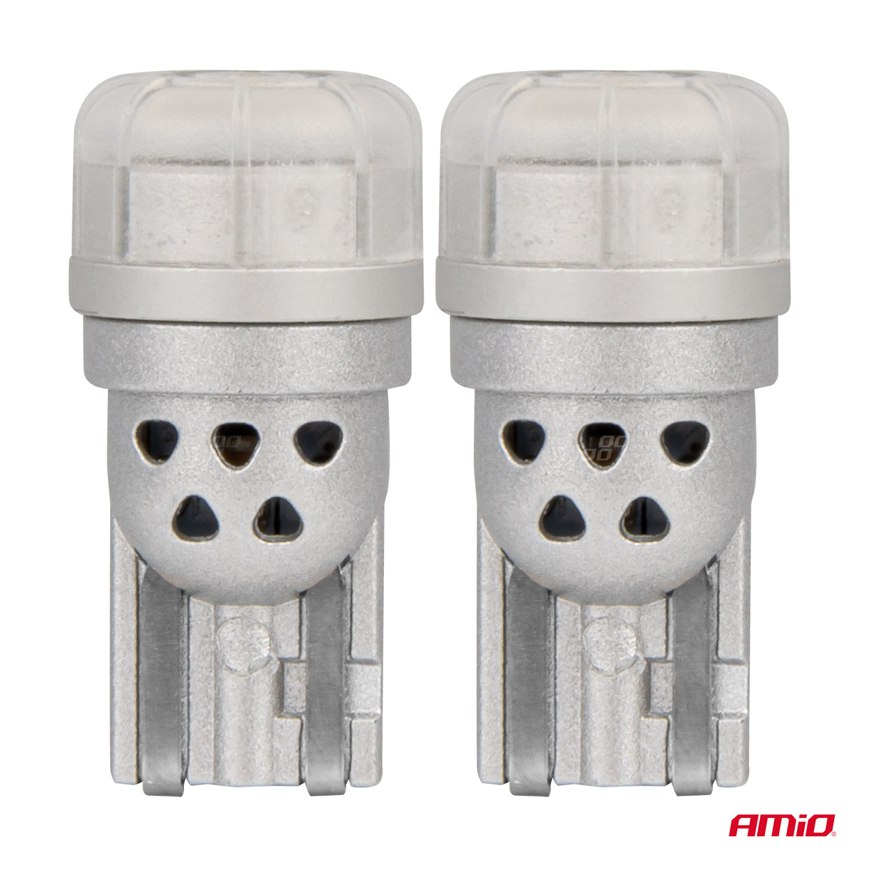 Εικόνα 2 από 5 — Amio – ΛΑΜΠΑΚΙΑ LED T10 W5W 12/24V 3×3020 SMD LED ΛΕΥΚΟ PURE LIGHT SERIES – 2 ΤΕΜ. (03725/AM)