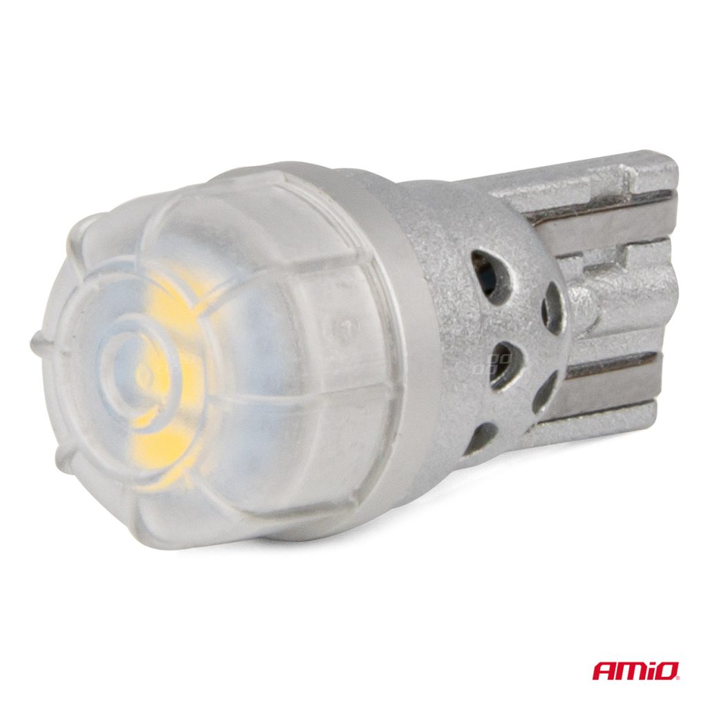 Εικόνα 3 από 5 — Amio – ΛΑΜΠΑΚΙΑ LED T10 W5W 12/24V 3×3020 SMD LED ΛΕΥΚΟ PURE LIGHT SERIES – 2 ΤΕΜ. (03725/AM)