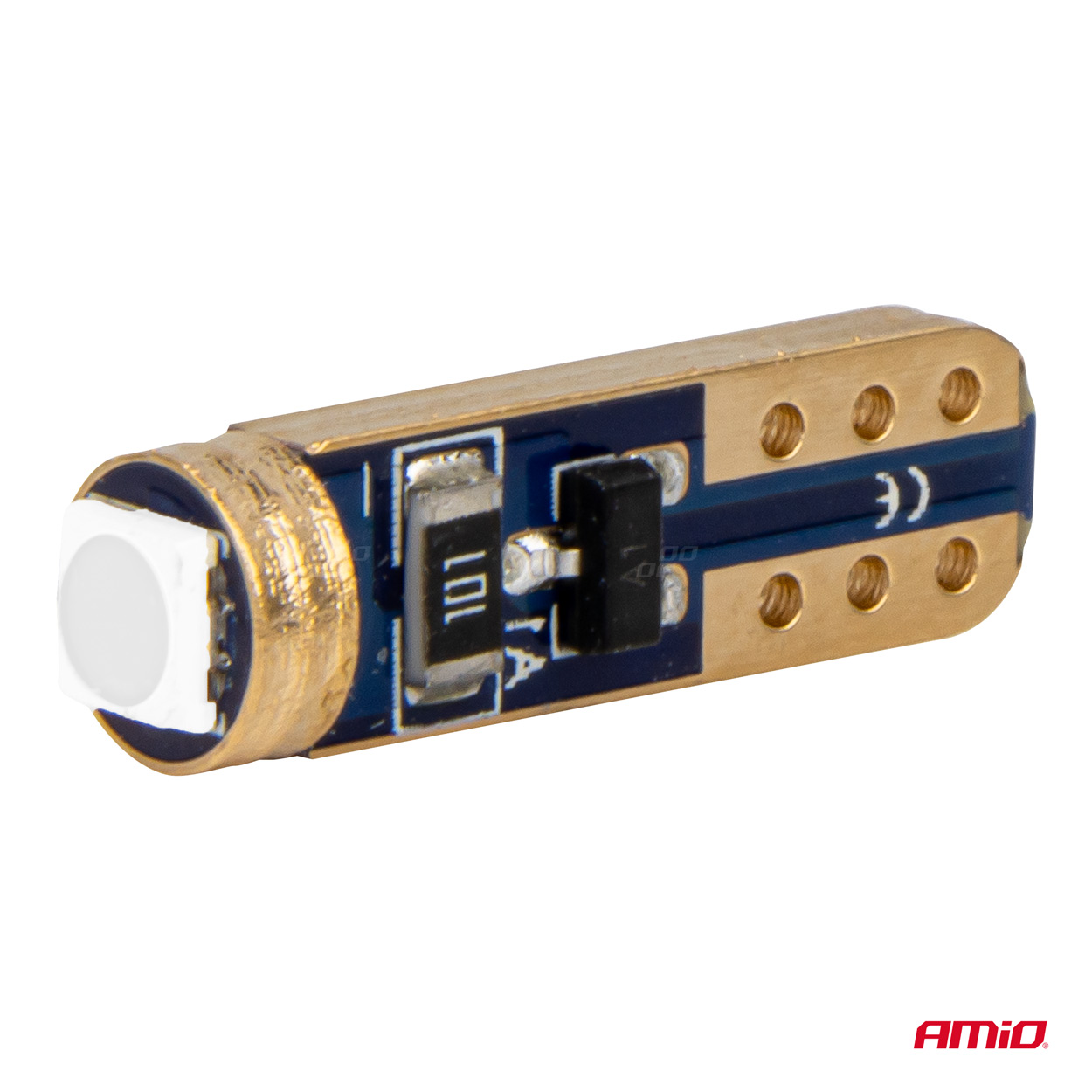 Εικόνα 3 από 5 — Amio – ΛΑΜΠΑΚΙΑ T5 W1W 12V 1SMD LED ΠΡΑΣΙΝΑ – 2 ΤΕΜ. (03729/AM)