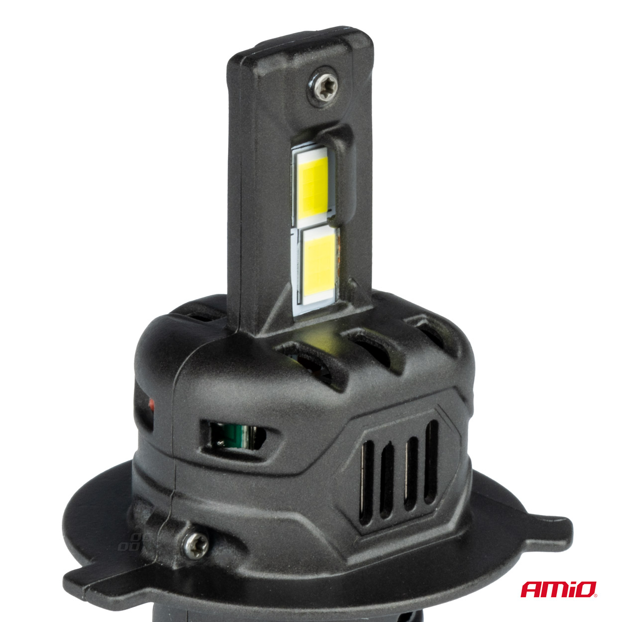 Εικόνα 2 από 5 — Amio – ΛΑΜΠΕΣ LED H4 12V 44W 6.500K 3.936lm CSP X4 SERIES AVIATOR PLUG & PLAY – 2 ΤΕΜ. (03763/AM)