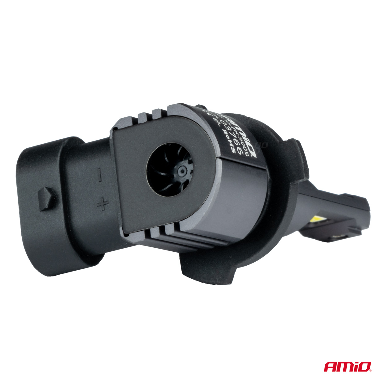 Εικόνα 4 από 5 — Amio – ΛΑΜΠΕΣ LED HB3 12V 44W 6.500K 3.936lm LED X4 SERIES AVIATOR PLUG & PLAY – 2 ΤΕΜ. (03766/AM)