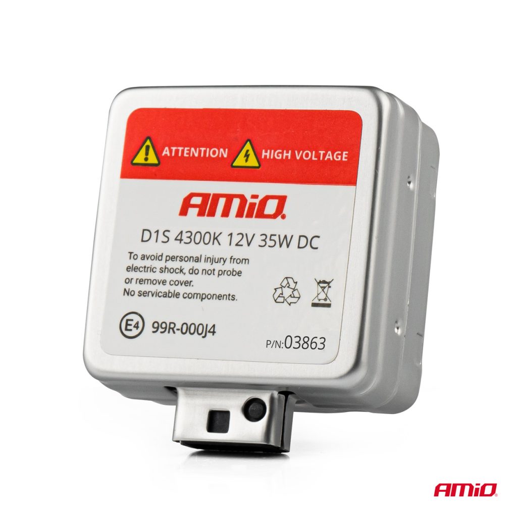 Εικόνα 2 από 4 — Amio – ΑΝΤΑΛΛΑΚΤΙΚΗ ΛΑΜΠΑ ΧΕΝΟΝ BASIC D1S 12V 4.300k 35W BLISTER CARD – 1 ΤΕΜ. (03863/AM)