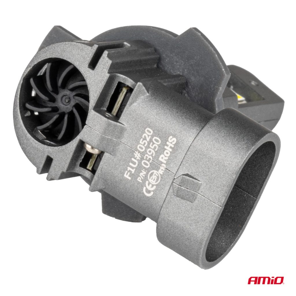 Εικόνα 4 από 6 — Amio – ΛΑΜΠΕΣ LED HIR2 12V 50W 6.000K 4200LM CSP CAN-BUS SERIES X5 WINGER – 2 Τεμ. (03950/AM)