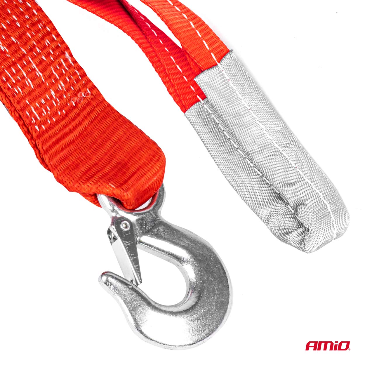 Εικόνα 3 από 4 — Amio – ΙΜΑΝΤΑΣ ΡΥΜΟΥΛΚΗΣΗΣ TOW ROPE H+U 60mm 7000KG ΚΟΚΚΙΝΟ – 1 τεμ. (03992/AM)