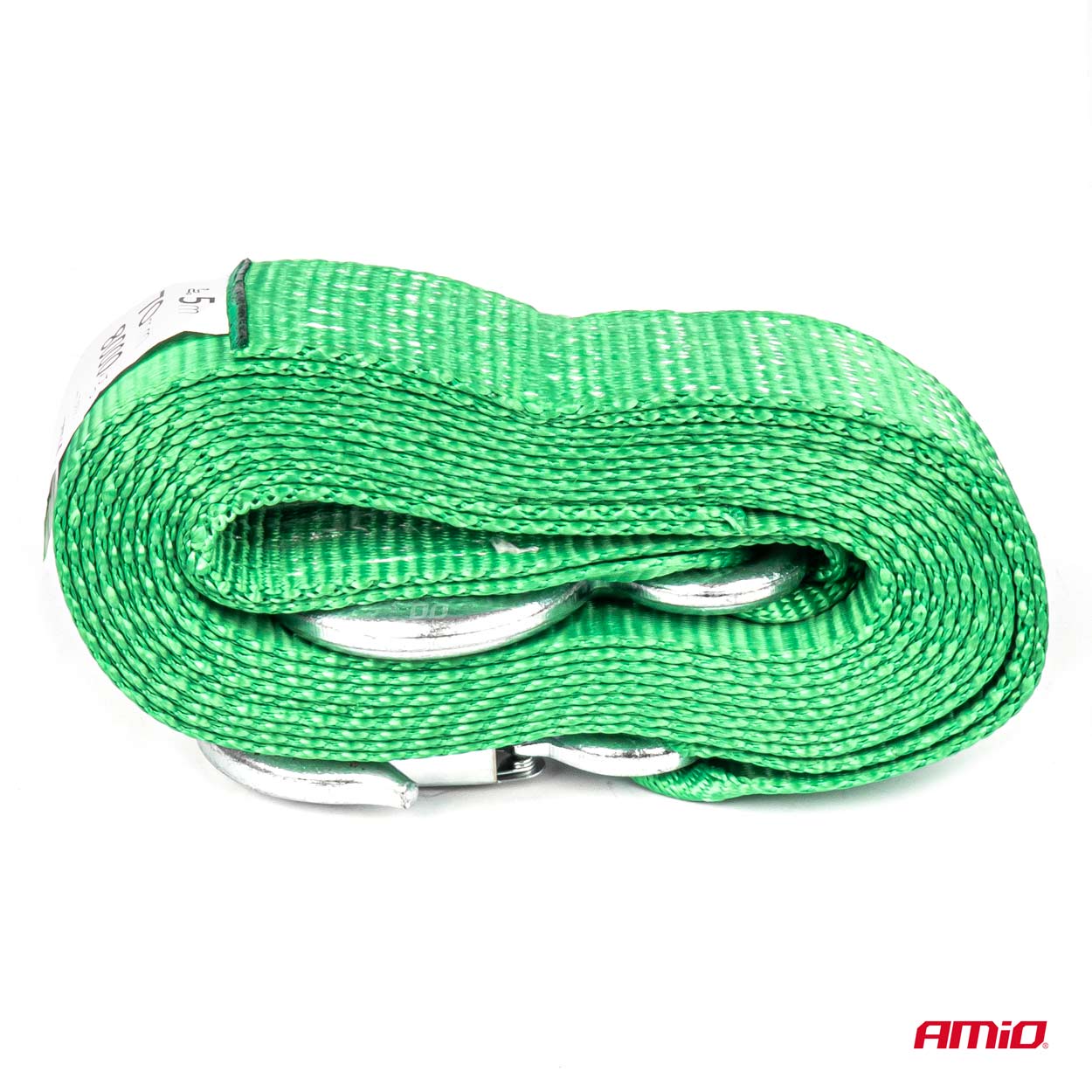 Εικόνα 4 από 4 — Amio – ΙΜΑΝΤΑΣ ΡΥΜΟΥΛΚΗΣΗΣ TOW ROPE ΠΡΑΣΙΝΟ 75mm 8000KG 5m – 1 τεμ. (03993/AM)