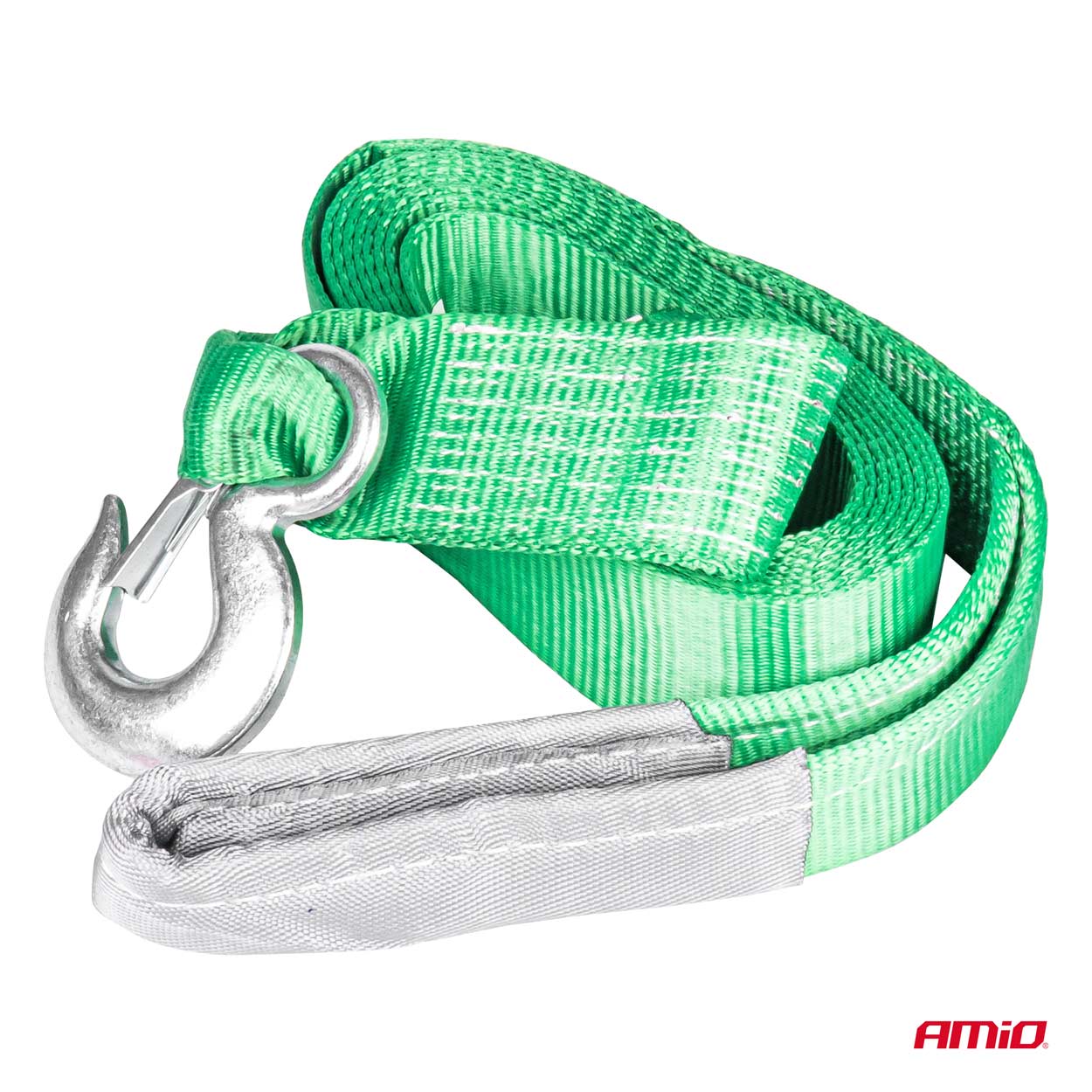 Εικόνα 4 από 4 — Amio – ΙΜΑΝΤΑΣ ΡΥΜΟΥΛΚΗΣΗΣ TOW ROPE H+U ΠΡΑΣΙΝΟ 75mm 8000KG 5m – 1 τεμ. (03994/AM)