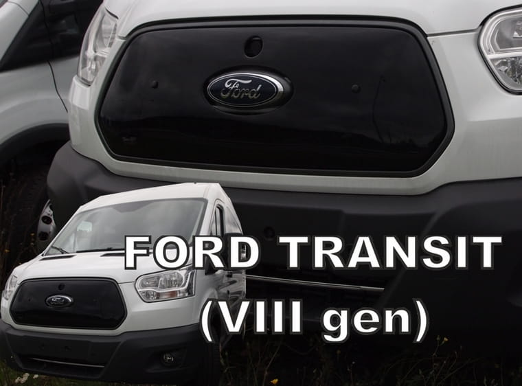 Εικόνα 1 από 2 — ΚΑΛΥΜΜΑ ΨΥΓΕΙΟΥ ΧΕΙΜΩΝΑ ΓΙΑ FORD TRANSIT 8 2014-2018 ΑΠΟ ΕΥΚΑΜΠΤΟ ΦΙΜΕ ΠΛΑΣΤΙΚΟ HEKO – 1 ΤΕΜ.