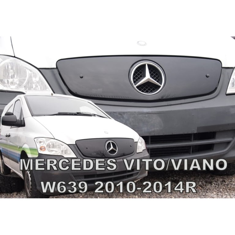 Εικόνα 1 από 2 — ΚΑΛΥΜΜΑ ΨΥΓΕΙΟΥ ΧΕΙΜΩΝΑ ΓΙΑ MERCEDES VITO / VIANO W639 2010-2014 ΑΠΟ ΕΥΚΑΜΠΤΟ ΦΙΜΕ ΠΛΑΣΤΙΚΟ HEKO – 1 ΤΕΜ.