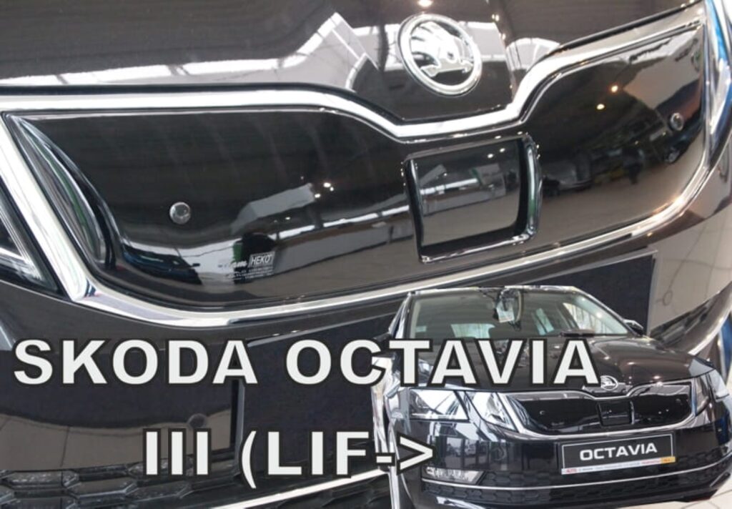 Εικόνα 1 από 2 — ΚΑΛΥΜΜΑ ΨΥΓΕΙΟΥ ΧΕΙΜΩΝΑ ΓΙΑ SKODA OCTAVIA 3 A7 2016+ ΑΠΟ ΕΥΚΑΜΠΤΟ ΦΙΜΕ ΠΛΑΣΤΙΚΟ HEKO – 1 ΤΕΜ.