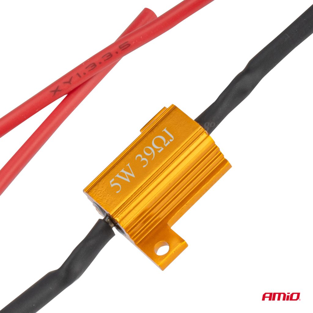 Εικόνα 3 από 4 — Amio – ΑΝΤΙΣΤΑΣΗ CAN-BUS 12V 5W 39Ω (CANCELLER) – 1 τεμ. (04090/AM)