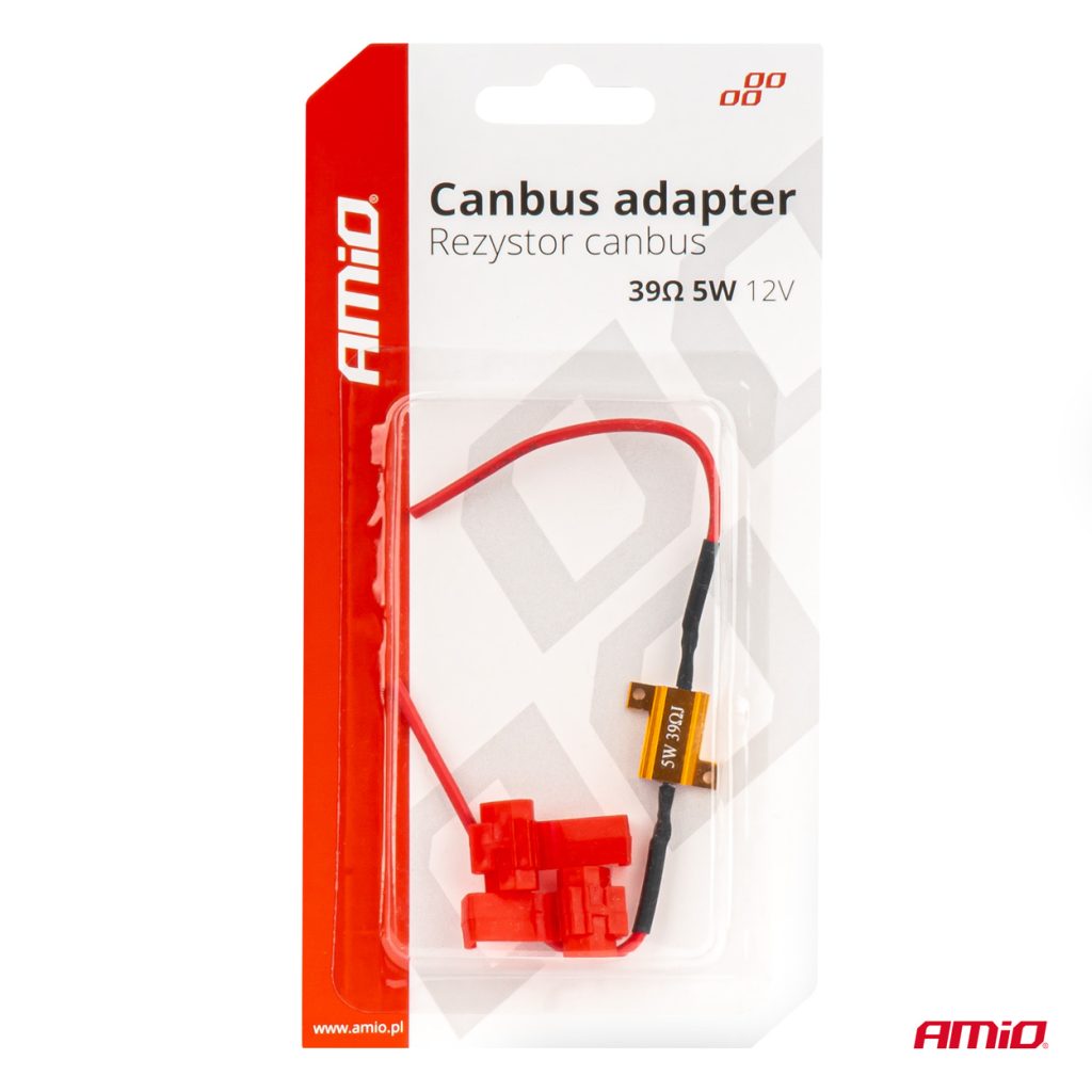 Εικόνα 4 από 4 — Amio – ΑΝΤΙΣΤΑΣΗ CAN-BUS 12V 5W 39Ω (CANCELLER) – 1 τεμ. (04090/AM)