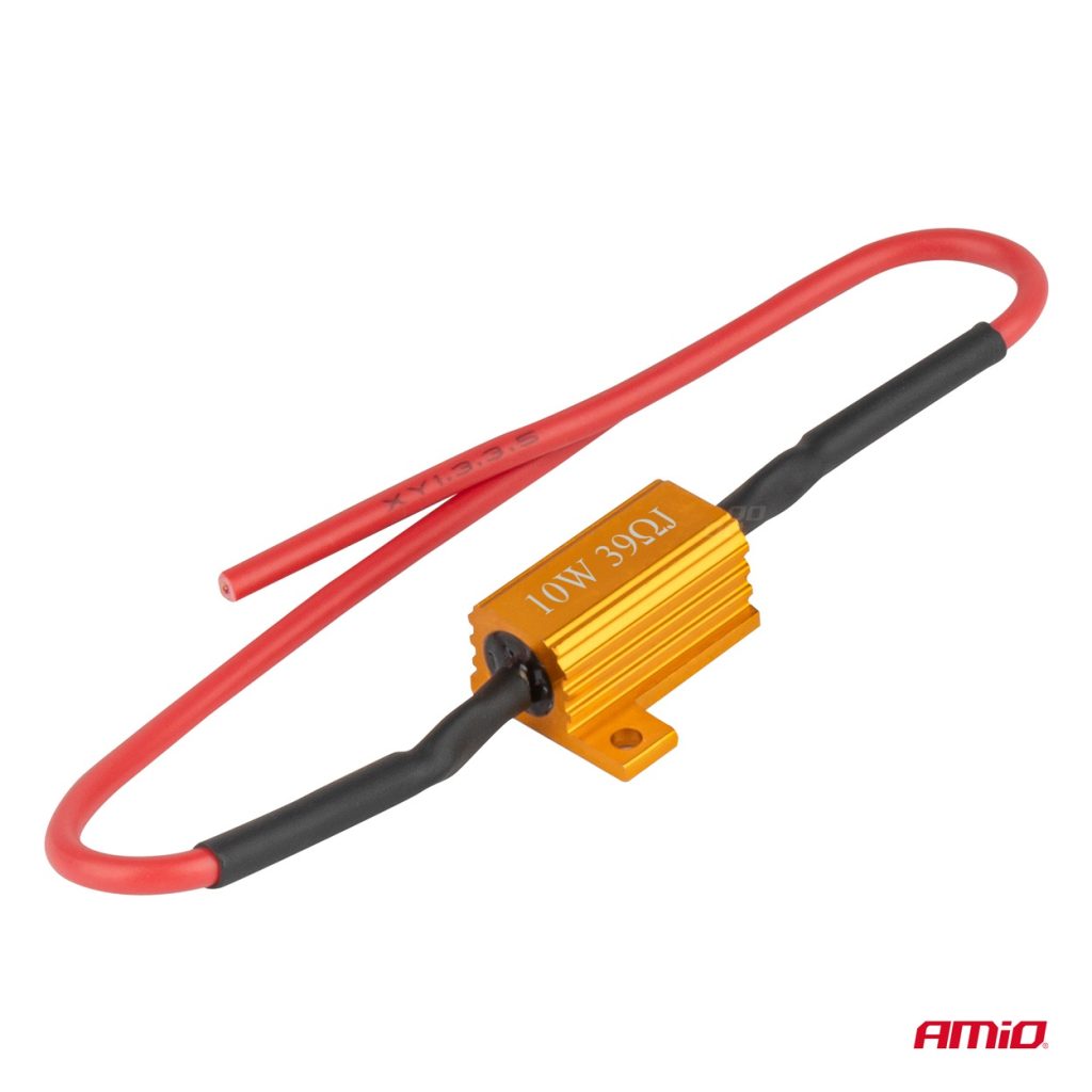 Εικόνα 2 από 4 — Amio – CANBUS Αντίσταση 39Ω 10W για LED Λάμπες – Anti Error – 1 τεμ. (04091/AM)