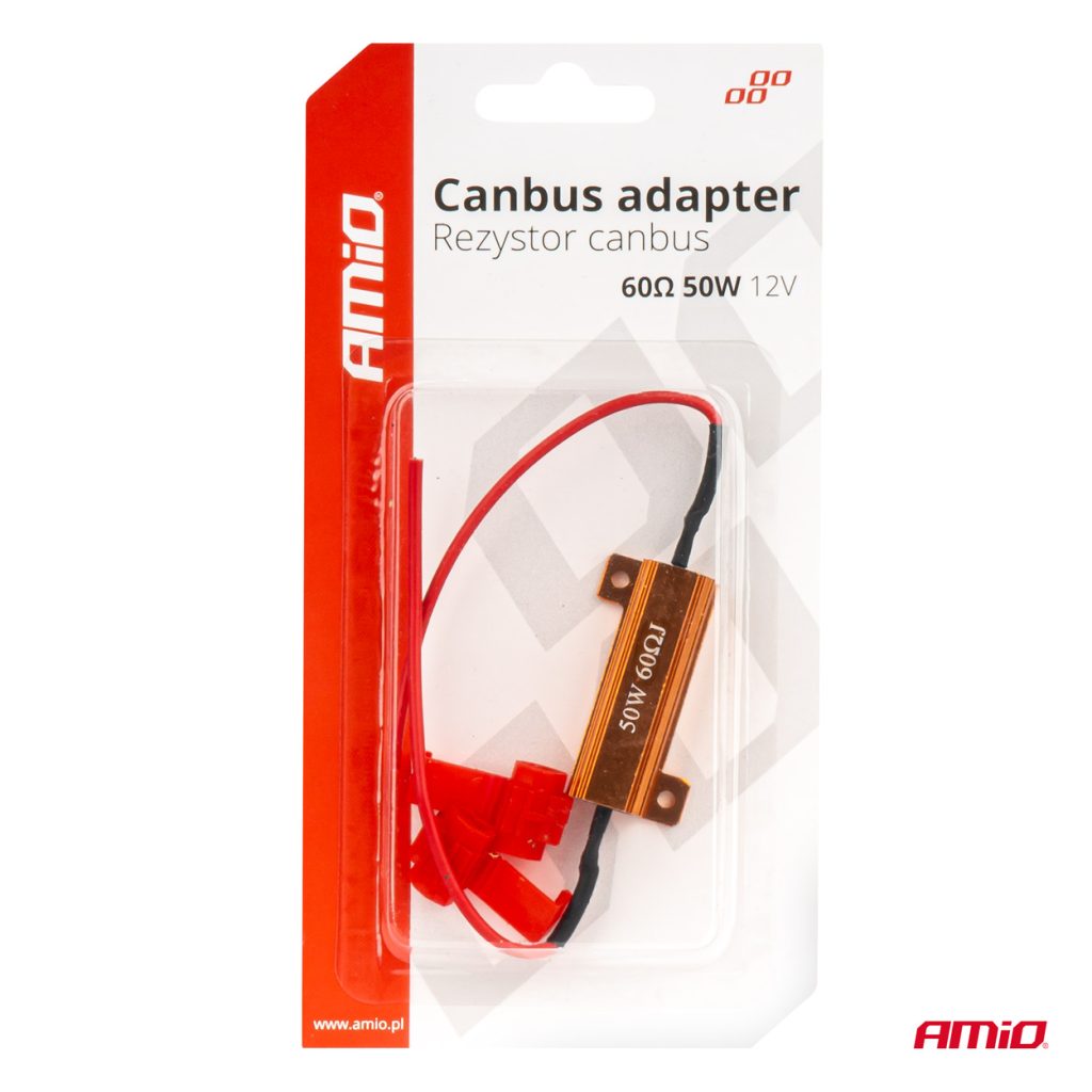 Εικόνα 4 από 4 — Amio – ΑΝΤΙΣΤΑΣΗ CAN-BUS 12V 50W 60Ω (CANCELLER) – 1 τεμ. (04098/AM)