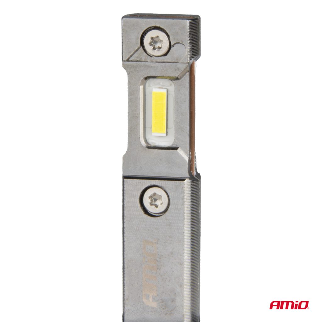 Εικόνα 2 από 5 — Amio – ΛΑΜΠΕΣ LED H1 12V 60W 6.000K 5.600lm +400% CAN-BUS HYBRID SERIES – 2 τεμ. (04112/AM)