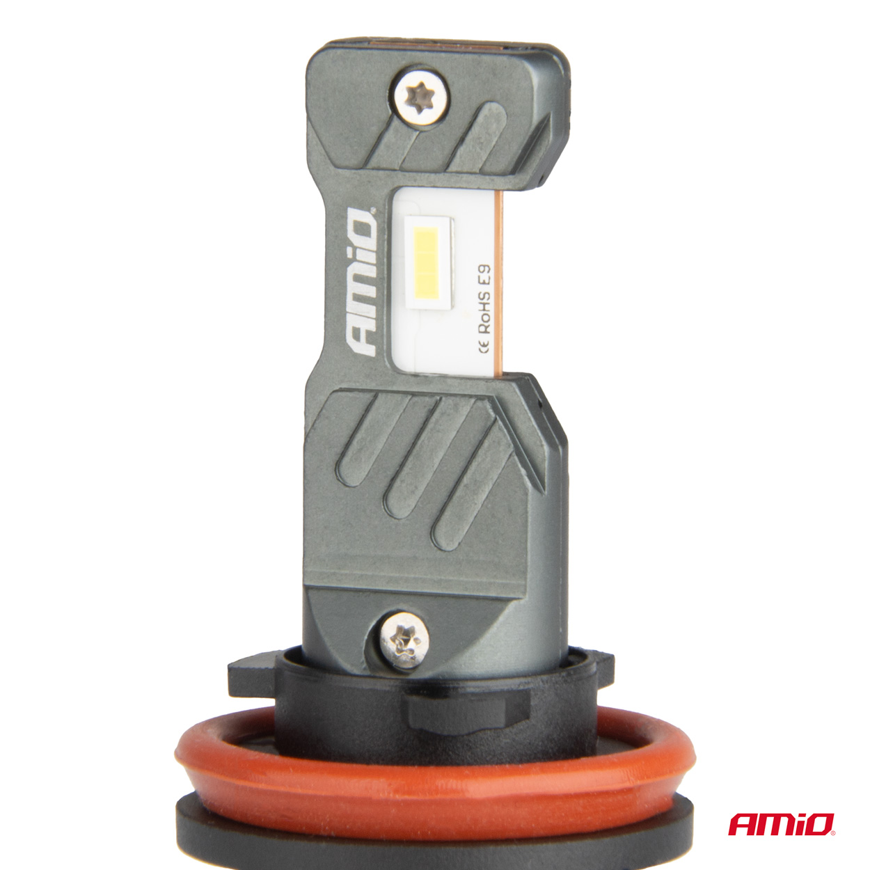 Εικόνα 2 από 5 — Amio – ΛΑΜΠΕΣ LED H8/H9/H11/H16 12V 60W 6.000K 5.600lm +400% LED CAN-BUS HYBRID SERIES – 2 ΤΕΜ. (04116/AM)