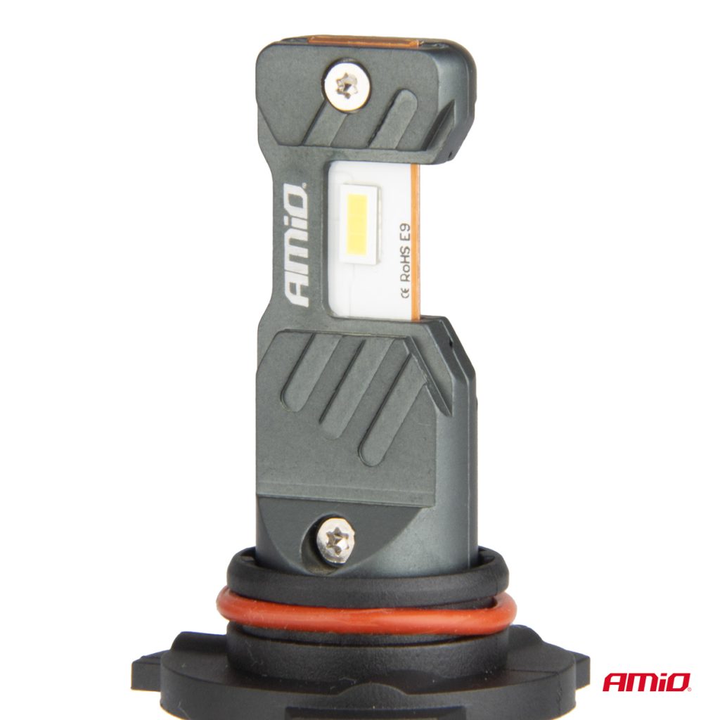 Εικόνα 2 από 5 — Amio – ΛΑΜΠΕΣ LED HΒ4 9006 12V 60W 6.000K 5.600lm +400% LED CAN-BUS HYBRID SERIES – 2 ΤΕΜ. (04118/AM)