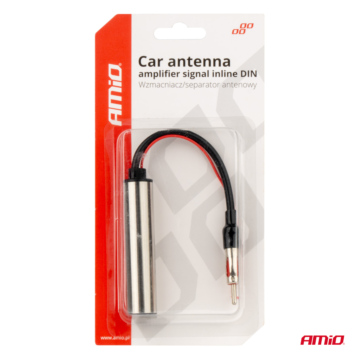 Εικόνα 5 από 5 — Amio – ΕΝΙΣΧΥΤΗΣ ΣΗΜΑΤΟΣ ΚΕΡΑΙΑΣ DIN 12V/24V – AM/FM – 1 τεμ. (04132/AM)