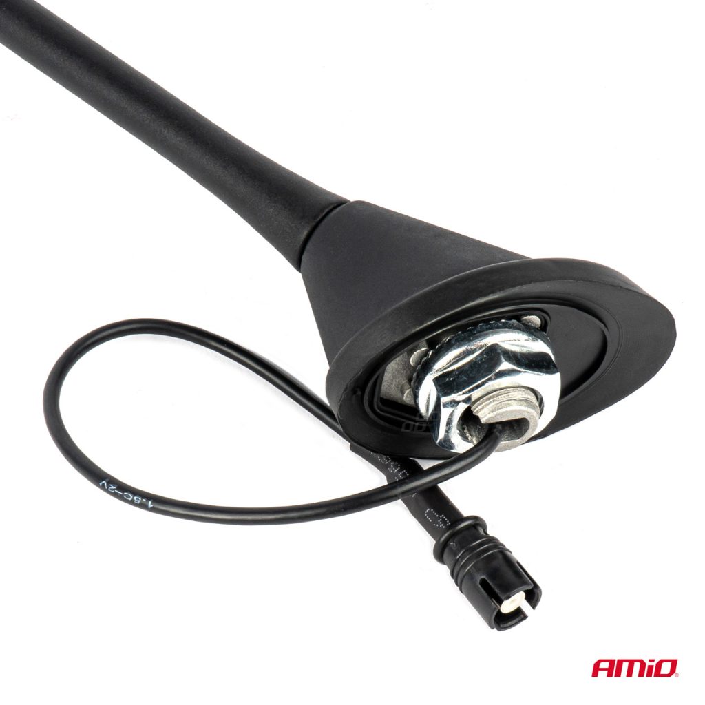 Εικόνα 2 από 8 — Amio – ΚΕΡΑΙΑ ΟΡΟΦΗΣ ANT10 25.4 cm ΜΕ ΚΑΛΩΔΙΟ 20cm ΚΑΙ ΦΙΣΑ RAKU-2 UNIVERSAL ΜΑΥΡΗ – 1 ΤΕΜ. (04154/AM)