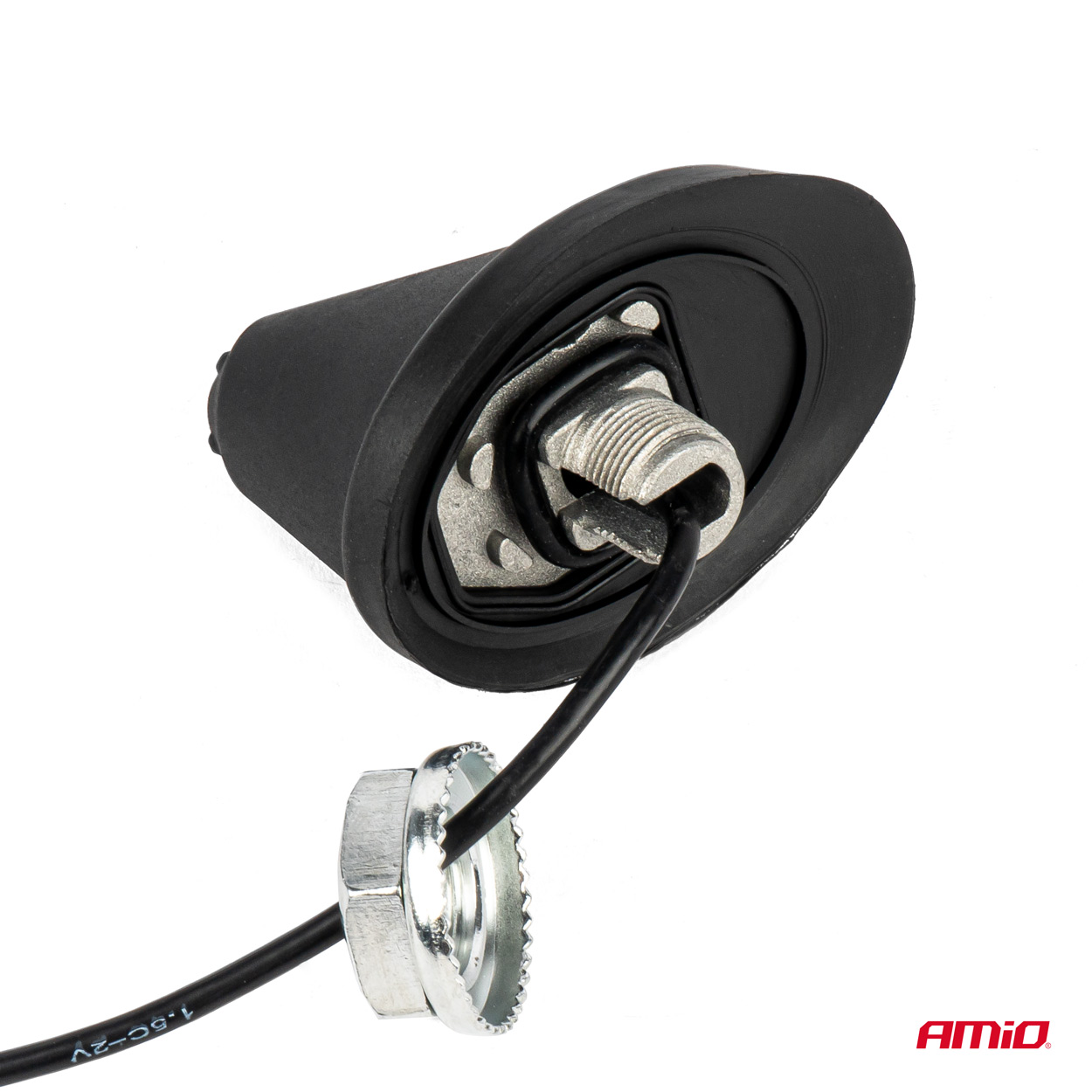 Εικόνα 3 από 8 — Amio – ΚΕΡΑΙΑ ΟΡΟΦΗΣ ANT10 25.4 cm ΜΕ ΚΑΛΩΔΙΟ 20cm ΚΑΙ ΦΙΣΑ RAKU-2 UNIVERSAL ΜΑΥΡΗ – 1 ΤΕΜ. (04154/AM)