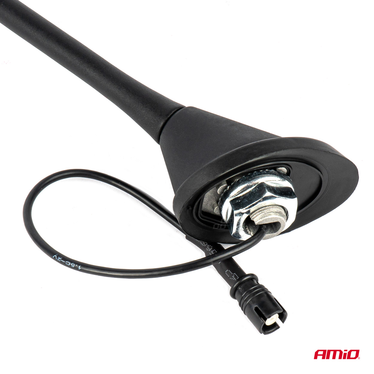 Εικόνα 2 από 7 — Amio – ΚΕΡΑΙΑ ΟΡΟΦΗΣ ANT11 45.4 cm ΜΕ ΚΑΛΩΔΙΟ 20cm ΚΑΙ ΦΙΣΑ RAKU-2 UNIVERSAL ΜΑΥΡΗ – 1 ΤΕΜ. (04155/AM)
