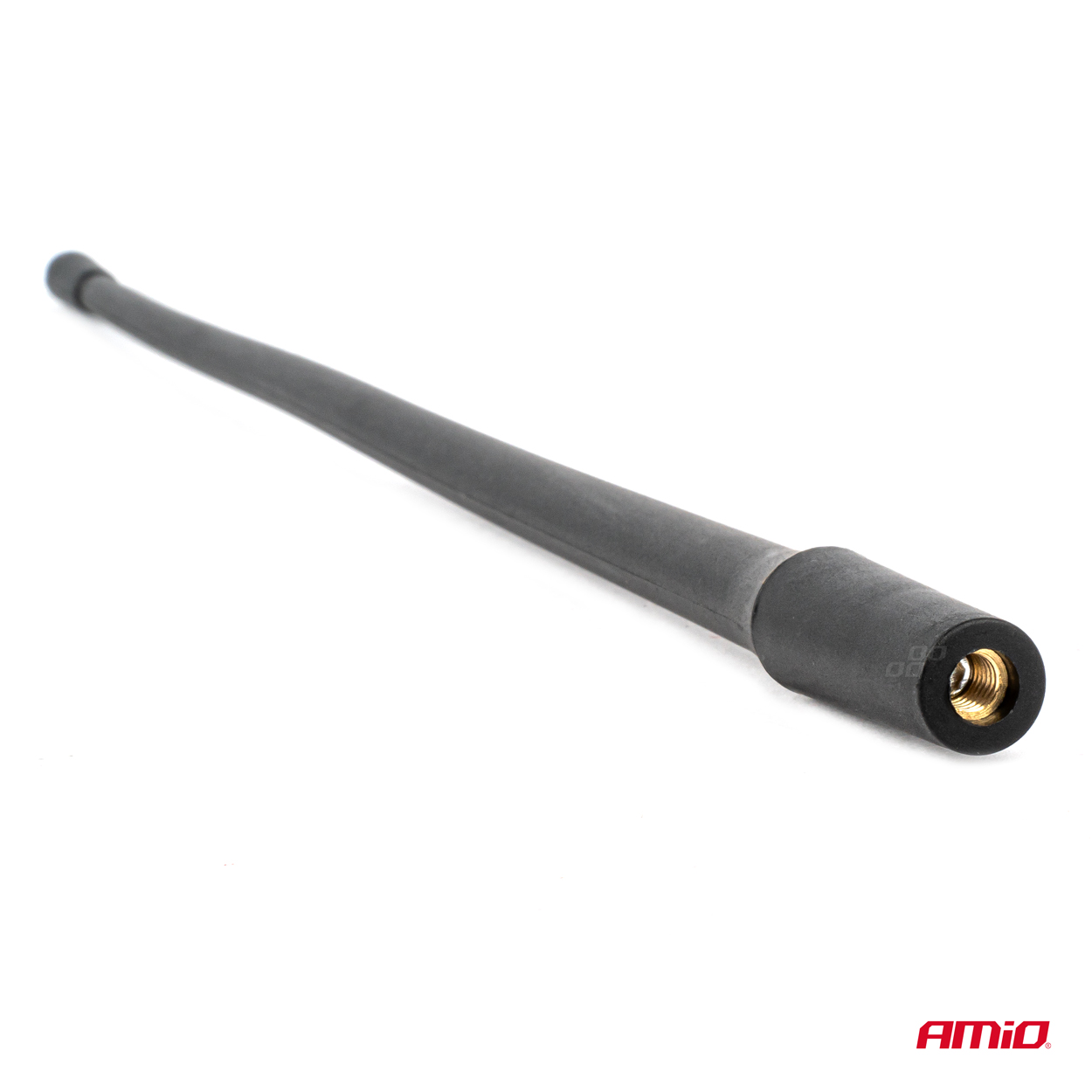 Εικόνα 2 από 4 — Amio – ΚΕΡΑΙΑ ΟΡΟΦΗΣ ANTM12 33cm ΜΕ 2 ΑΝΤΑΠΤΟΡΕΣ 5-6mm ΜΑΥΡΗ – 1 ΤΕΜ. (04162/AM)