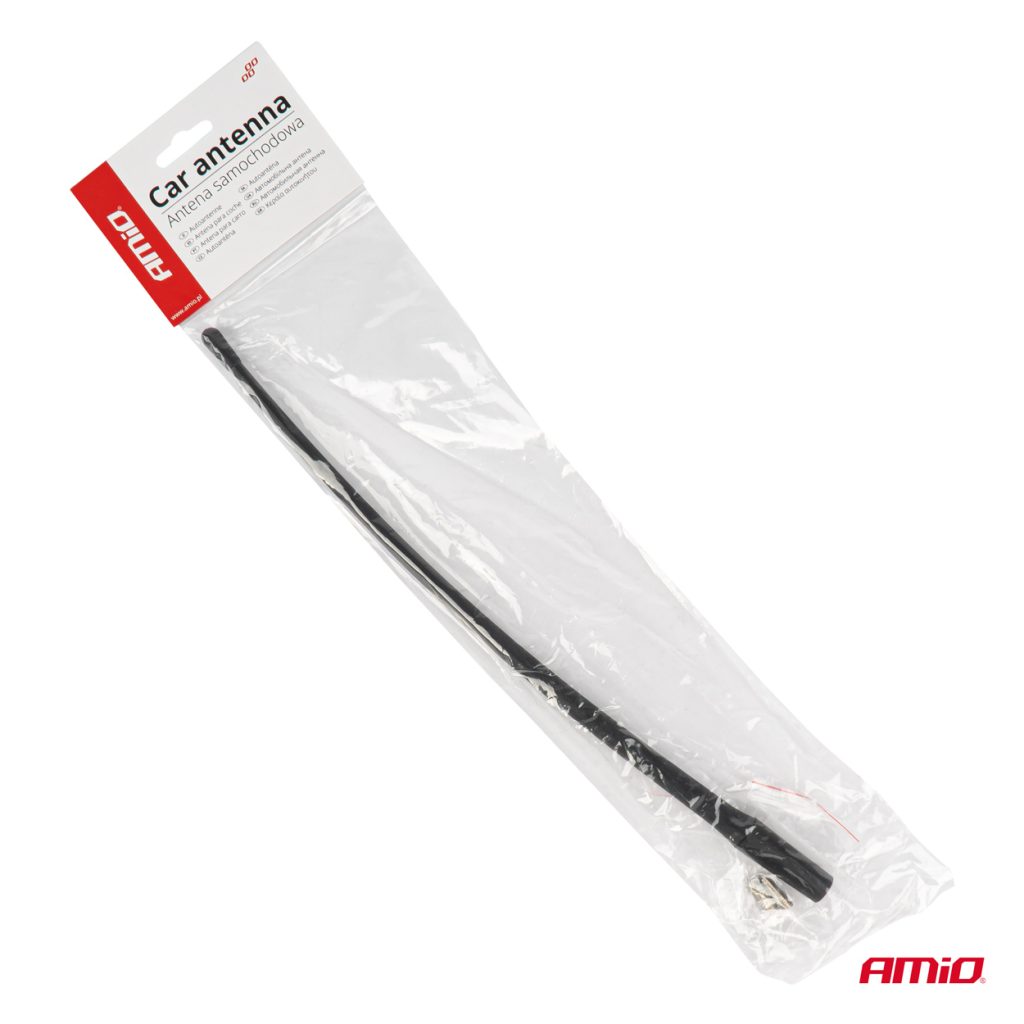 Εικόνα 4 από 4 — Amio – ΚΕΡΑΙΑ ΟΡΟΦΗΣ ANTM12 33cm ΜΕ 2 ΑΝΤΑΠΤΟΡΕΣ 5-6mm ΜΑΥΡΗ – 1 ΤΕΜ. (04162/AM)