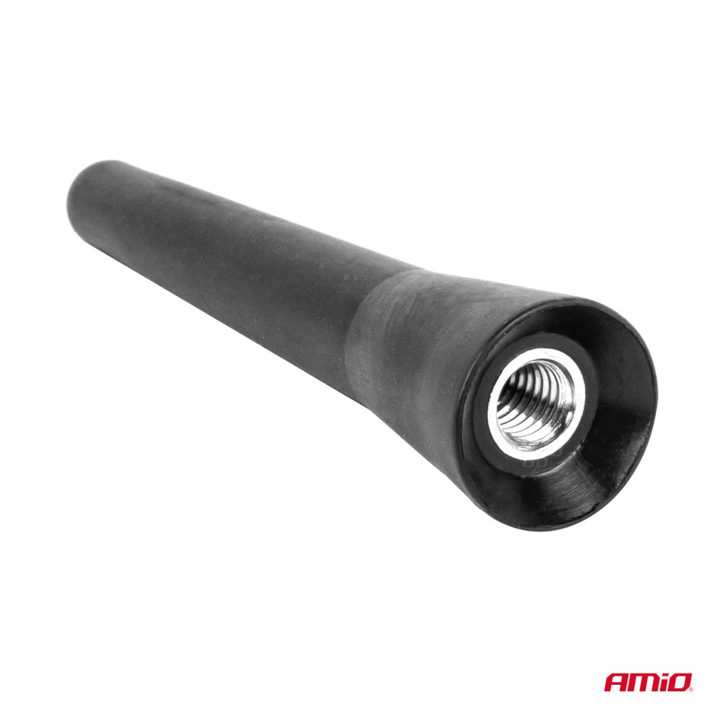Εικόνα 2 από 3 — Amio – ΚΕΡΑΙΑ ΟΡΟΦΗΣ ANTM13 6.5cm ΜΕ 2 ΑΝΤΑΠΤΟΡΕΣ 5-6mm ΜΑΥΡΗ – 1 ΤΕΜ. (04164/AM)