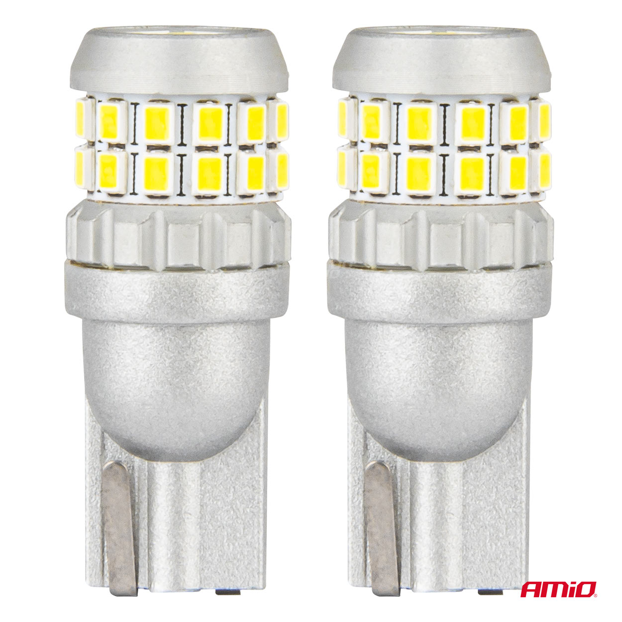 Εικόνα 2 από 5 — Amio – ΛΑΜΠΑΚΙΑ T10 W5W 12V/24V LED CAN-BUS 30xSMD 2016 ΛΕΥΚΟ 5500K – 2 ΤΕΜ. (04233/AM)