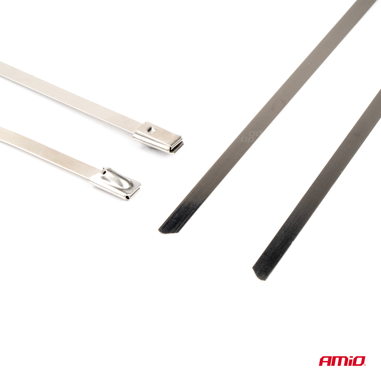 Εικόνα 3 από 4 — Amio – ΔΕΜΑΤΙΚΑ/ΔΕΤΙΚΑ ΚΑΛΩΔΙΩΝ TIE WRAP (ΤΑΙΡΑΠ) ΜΕΤΑΛΛΙΚΑ 4,6 x 200mm – 100 ΤΕΜ. (04321/AM)