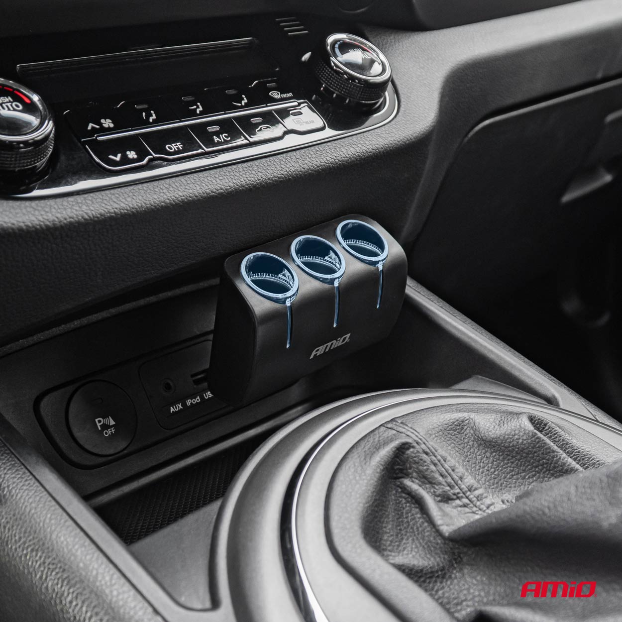 Εικόνα 2 από 7 — Amio – ΑΝΤΑΠΤΟΡΑΣ ΑΝΑΠΤΗΡΑ 12/24V 120W ΜΑΥΡΟΣ/3 ΘΕΣΕΙΣ/ΠΕΡΙΣΤΡΟΦΗ 90 ΜΟΙΡΩΝ – 1 Τεμ. (04358/AM)