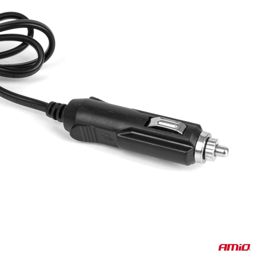 Εικόνα 4 από 6 — Amio – ΑΝΤΑΠΤΟΡΑΣ ΑΝΑΠΤΗΡΑ 12/24V 120W ΜΑΥΡΟΣ/3 ΘΕΣΕΙΣ/ΚΑΛΩΔΙΟ 80cm – 1 Τεμ. (04359/AM)