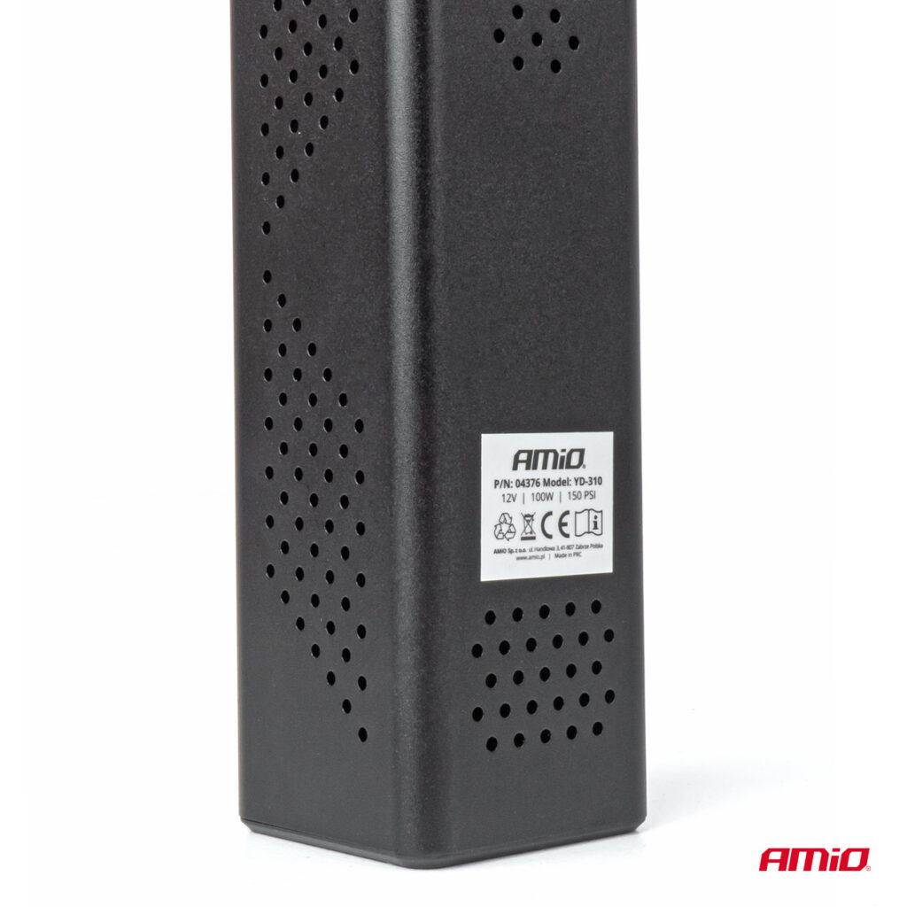 Εικόνα 11 από 14 — Amio – ΚΟΜΠΡΕΣΕΡ ΑΕΡΑ 12V 10BAR 150PSI 20L/MIN 100W ΜΕ ΨΗΦΙΑΚΗ ΟΘΟΝΗ & ΦΑΚΟ LED 1ΤΕΜ. (04376/AM)