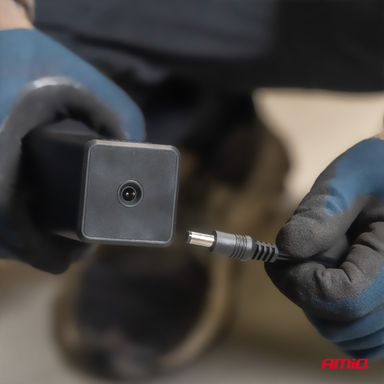 Εικόνα 5 από 14 — Amio – ΚΟΜΠΡΕΣΕΡ ΑΕΡΑ 12V 10BAR 150PSI 20L/MIN 100W ΜΕ ΨΗΦΙΑΚΗ ΟΘΟΝΗ & ΦΑΚΟ LED 1ΤΕΜ. (04376/AM)