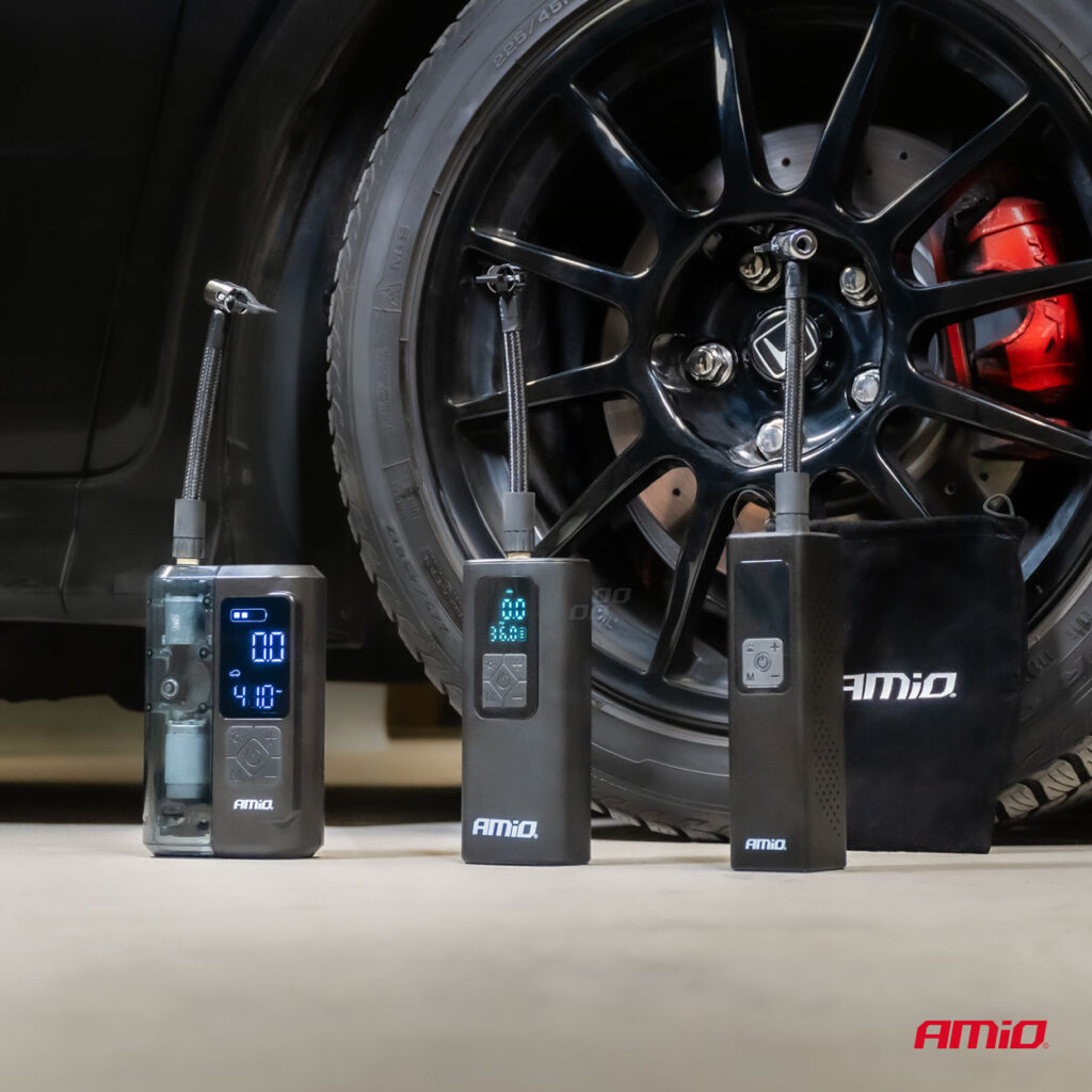 Εικόνα 8 από 14 — Amio – ΚΟΜΠΡΕΣΕΡ ΑΕΡΑ 12V 10BAR 150PSI 20L/MIN 100W ΜΕ ΨΗΦΙΑΚΗ ΟΘΟΝΗ & ΦΑΚΟ LED 1ΤΕΜ. (04376/AM)