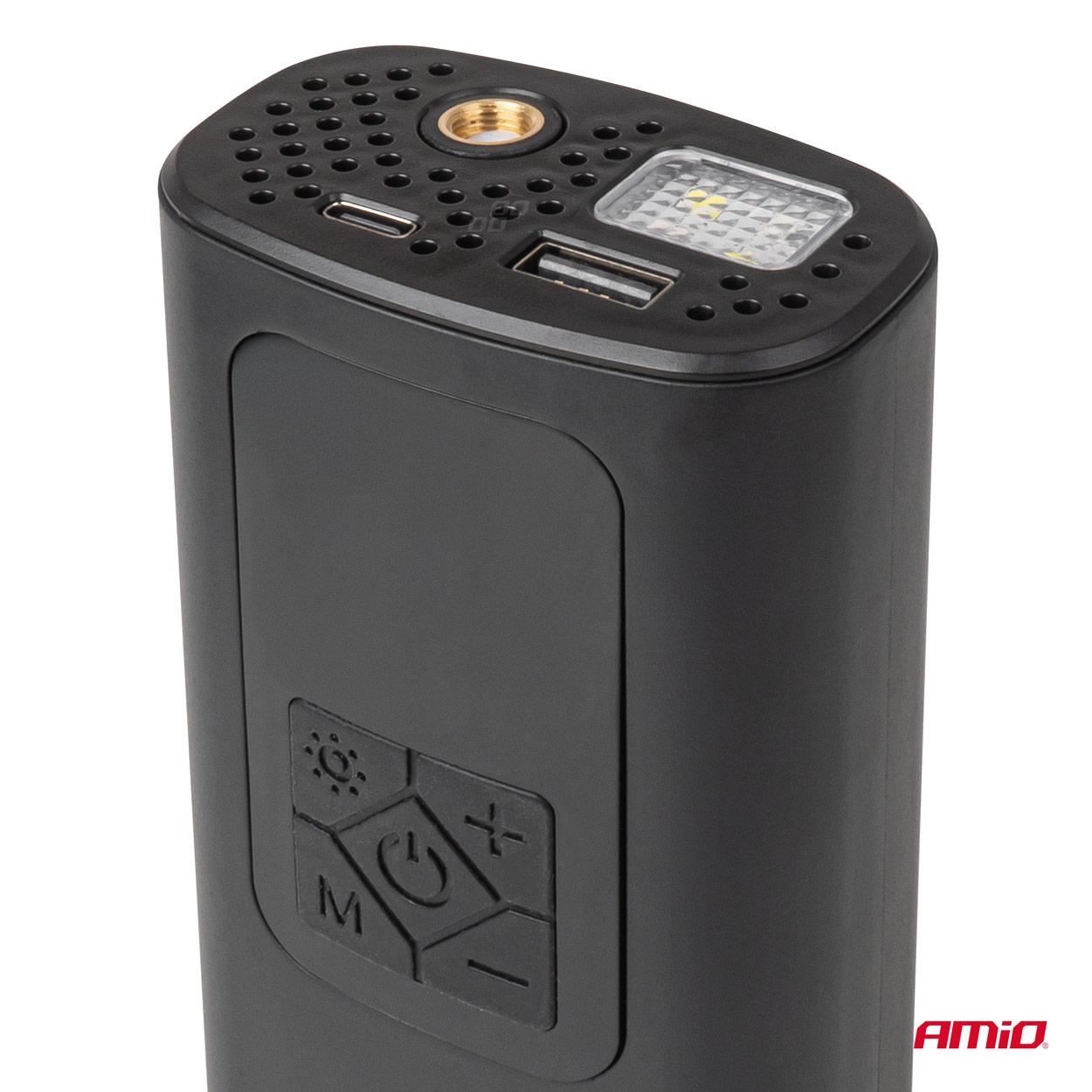 Εικόνα 7 από 13 — Amio – ΚΟΜΠΡΕΣΕΡ ΑΕΡΑ ΜΕ USB-C 10BAR 150PSI 20L/MIN 40W ΜΕ ΨΗΦΙΑΚΗ ΟΘΟΝΗ & ΦΑΚΟ LED 1ΤΕΜ. (04377/AM)