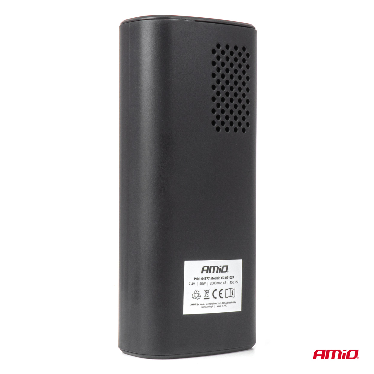 Εικόνα 8 από 13 — Amio – ΚΟΜΠΡΕΣΕΡ ΑΕΡΑ ΜΕ USB-C 10BAR 150PSI 20L/MIN 40W ΜΕ ΨΗΦΙΑΚΗ ΟΘΟΝΗ & ΦΑΚΟ LED 1ΤΕΜ. (04377/AM)