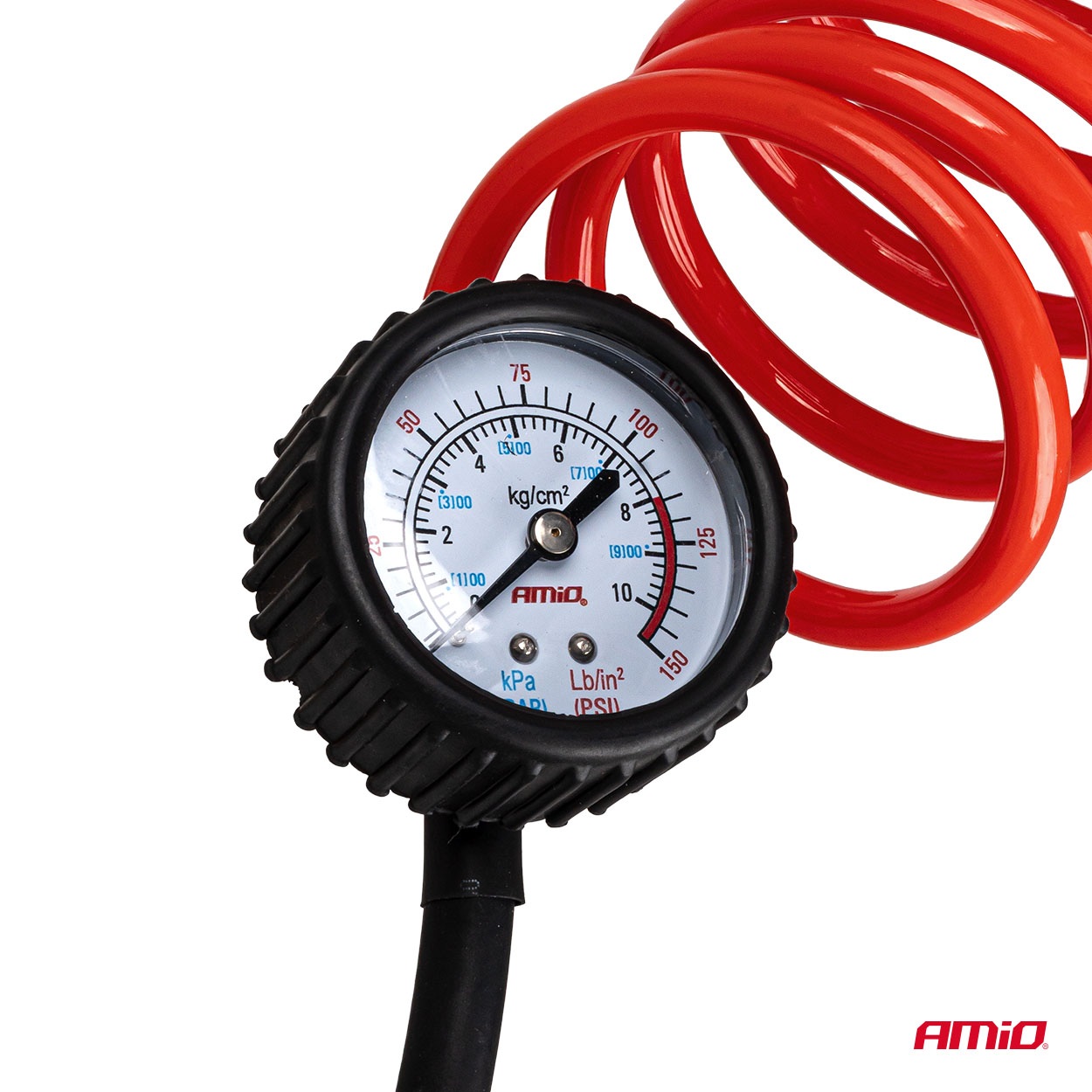 Εικόνα 8 από 11 — Amio – Κομπρεσέρ Αέρα Αυτοκινήτου Heavy Duty ACOMP-24 12V 600W 160l/min έως 10bar με Βαλίτσα & Ακροφύσια για Γρήγορο Φούσκωμα – 1 Τεμ. (04398/AM)