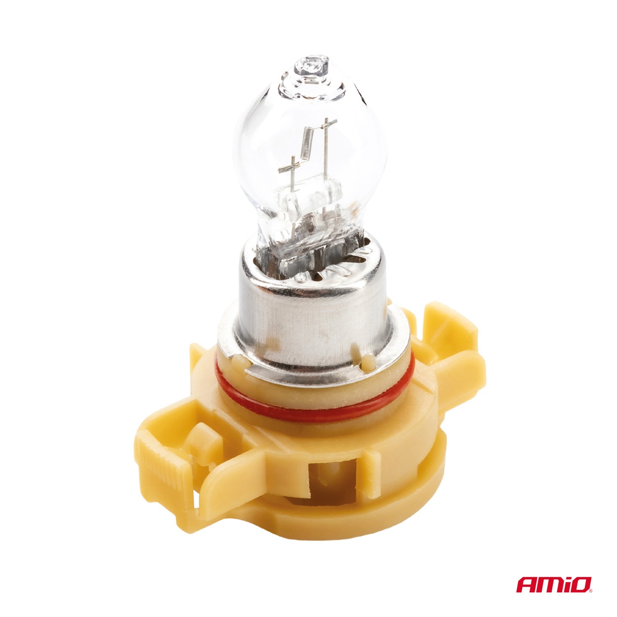 Εικόνα 2 από 3 — Amio – Λάμπα Αλογόνου PSX24W 12V 24W Βάση PG20-7 για Φώτα Ημέρας (DRL) & Προβολείς Ομίχλης  – 1 τεμ.(04411/AM)