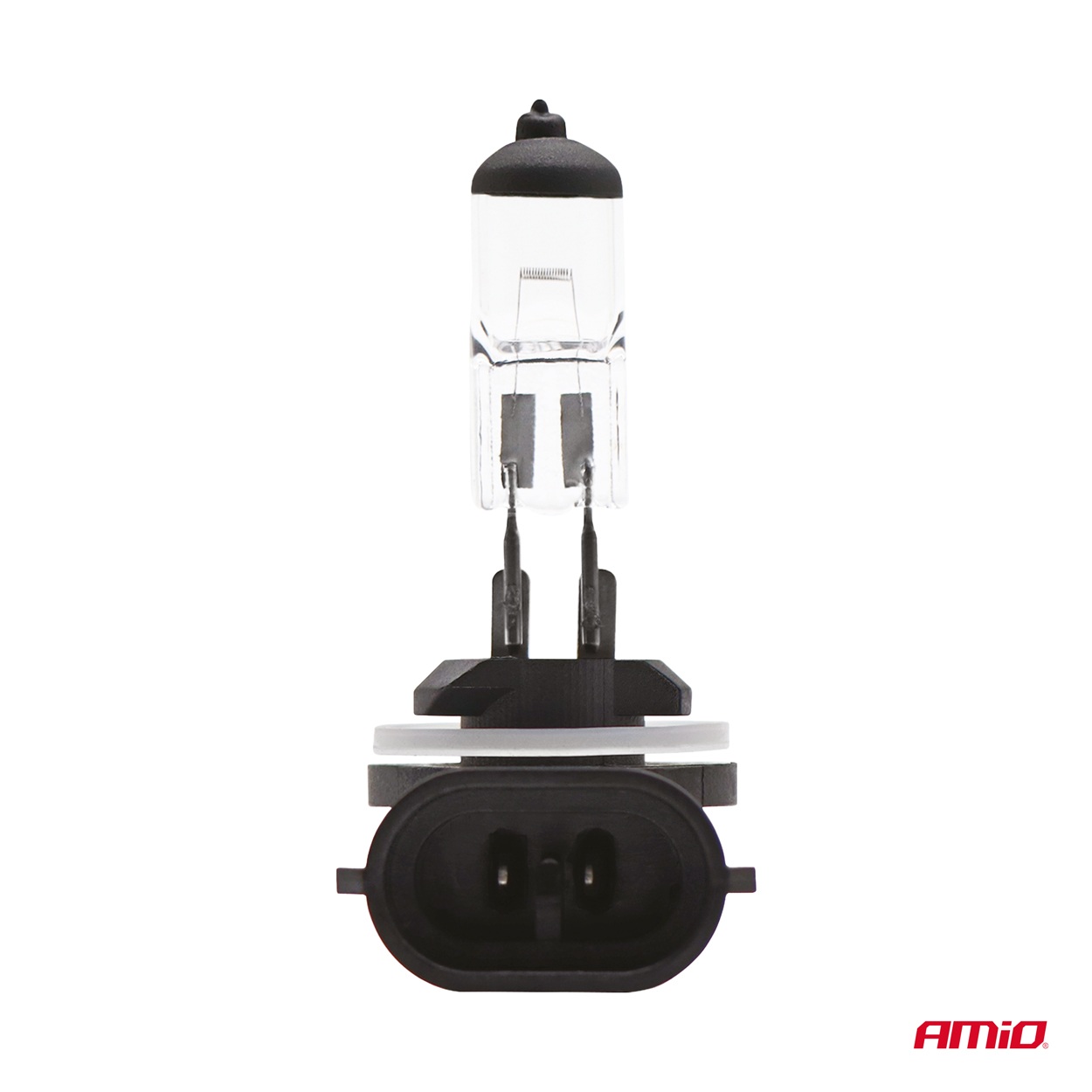 Εικόνα 2 από 3 — Amio – Λάμπα Αλογόνου H27W/2 (881) 12V 27W PGJ13 – Για Προβολείς Ομίχλης & DRL – 1 τεμ. (04413/AM)