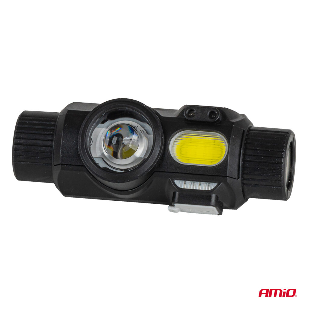 Εικόνα 4 από 10 — ΦΑΚΟΣ ΚΕΦΑΛΗΣ ΕΡΓΑΣΙΑΣ XPG+COB LED ΜΕ ΣΤΡΟΜΠΟ 1200mAh ΕΠΑΝΑΦΟΡΤΙΖΟΜΕΝΟΣ AMIO