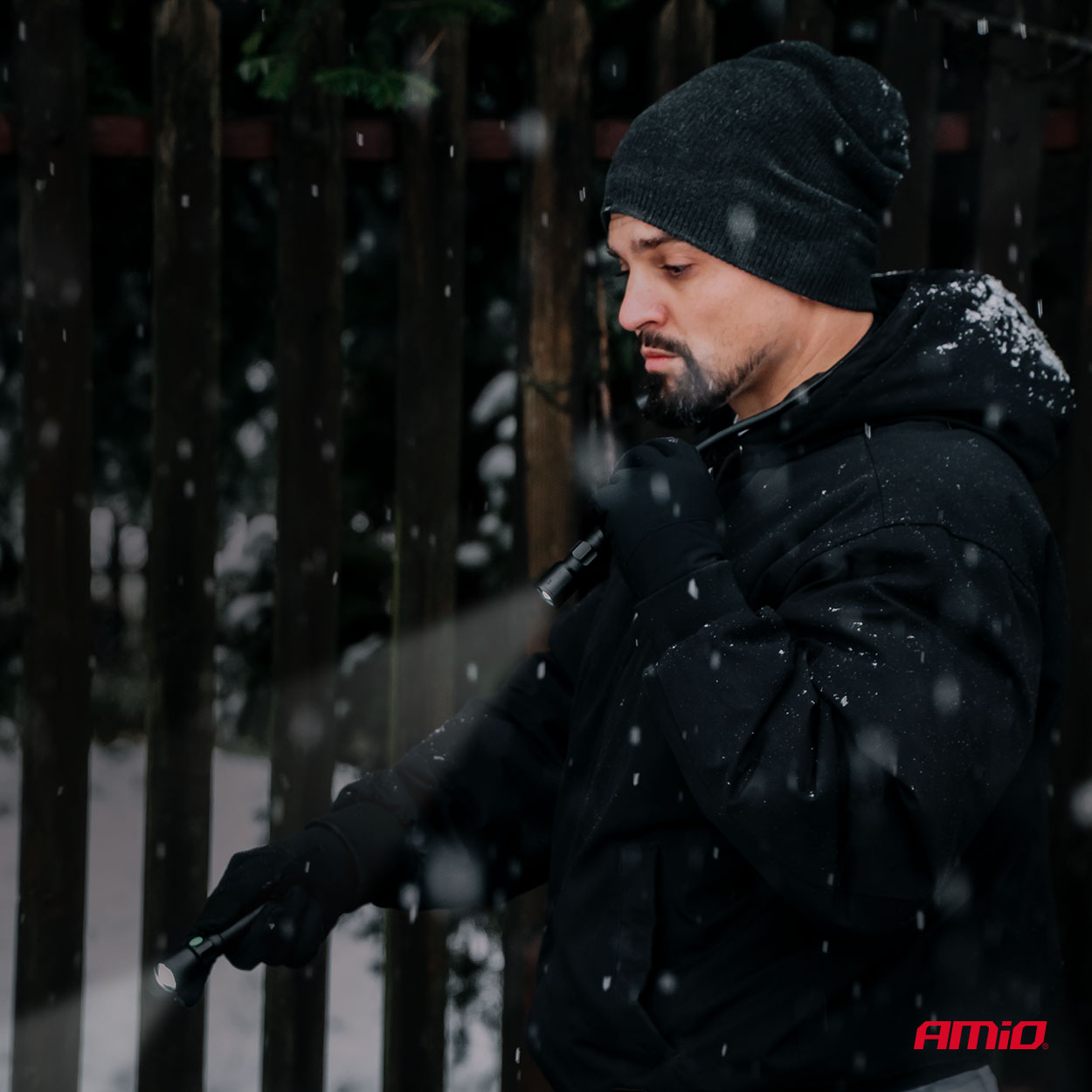 Εικόνα 11 από 13 — Amio – Φακοί Εργασίας Χειρός τύπου 2xP50 LED χωρητικότητα μπαταρίας 500mAh – 2 τεμ. (04671/AM)